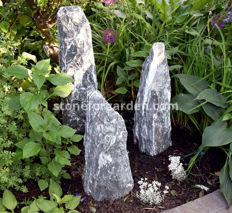 Yeşil Angel Sütun - Stone For Garden