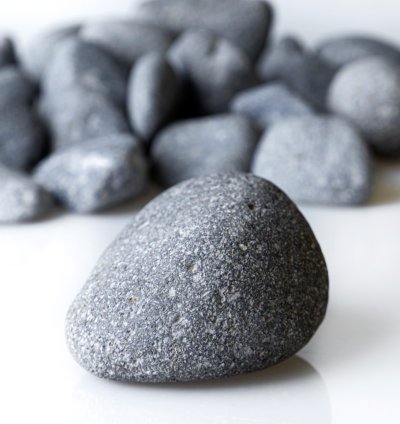 Tumbled Basalt Pebble