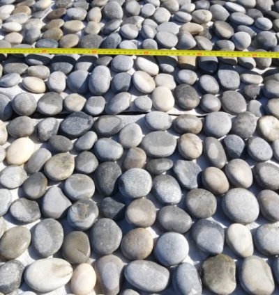 Grey Flat River Pebble