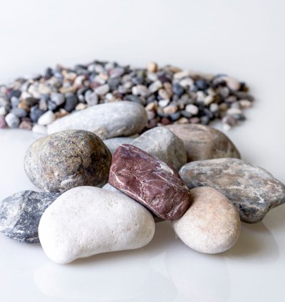 Mix Colour River Pebble