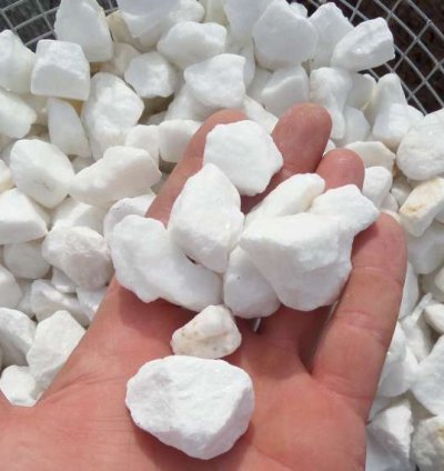 Decorative White Gravel